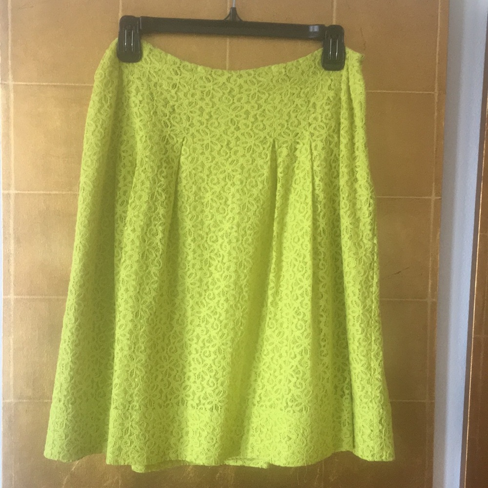 Yellow skirt